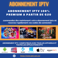 iptv abonnement Abonnement iptv